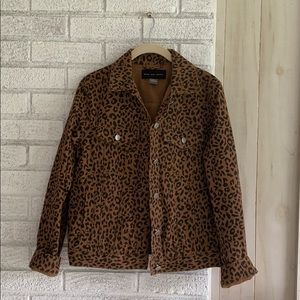 Leopard print jacket